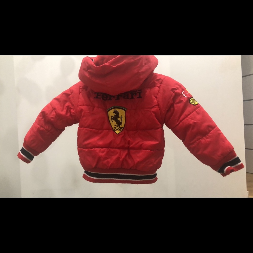 Red Ferrari jacket